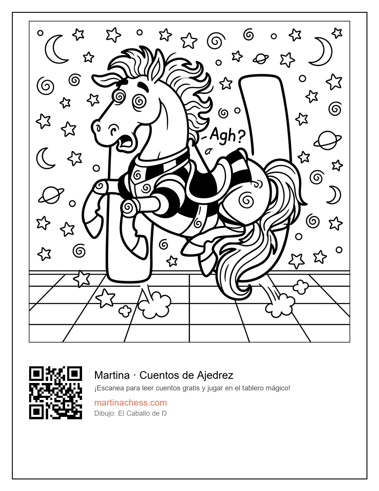 Lámina El Caballo de Ŋ