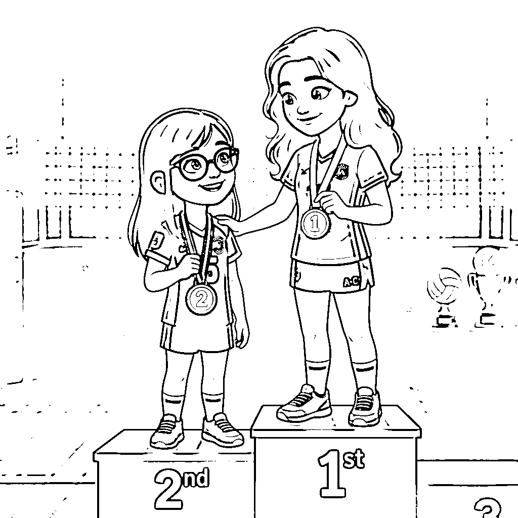 Lámina Podio de Plata